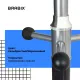Вешалка-стойка  "CR-870" на мраморном диске, металл, 5+3 крючка, цвет коричневый, 606436. Фото товара с разных ракурсов.