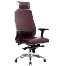 Кресло Samurai KL-3.04 бордовая кожа