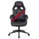Кресло игровое Zombie DRIVER черный/красный искусственная кожа с подголов. крестовина пластик. Фото товара с разных ракурсов.